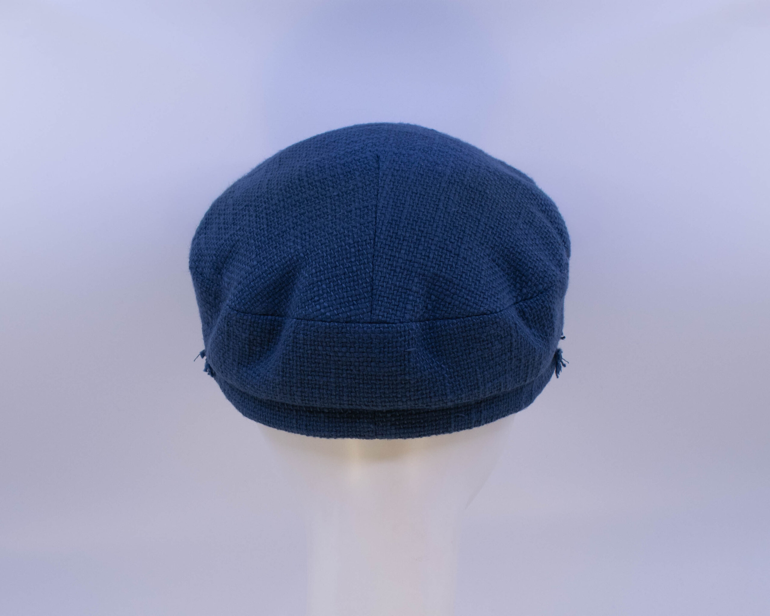 Cap Collection: Penny (Burlap) - Navy (Back View)