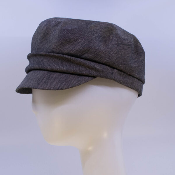 Cap Collection: Penny (Linen) - Bronze (Side View)
