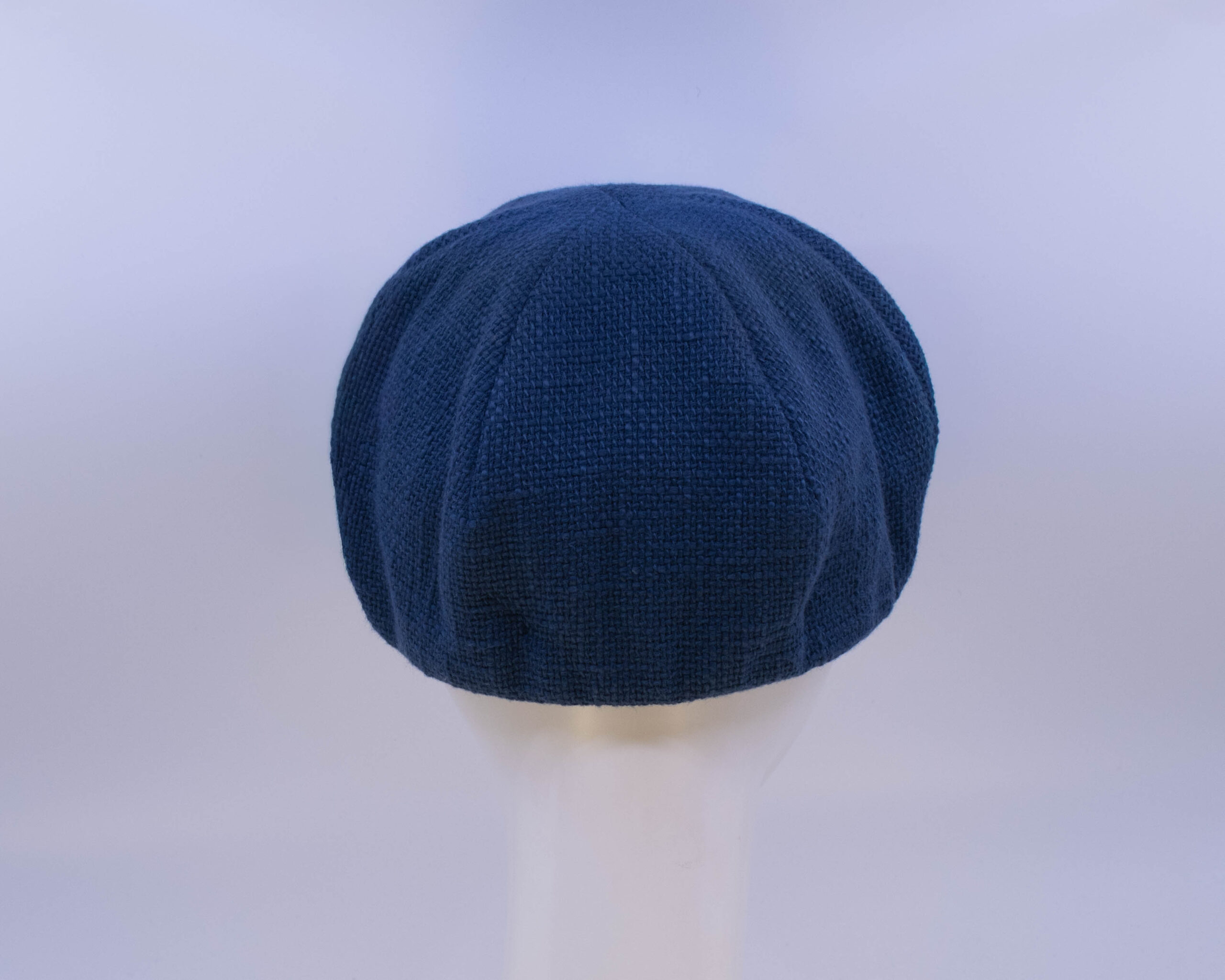 Cap Collection: Dyllan (Burlap) - Navy (Back View)
